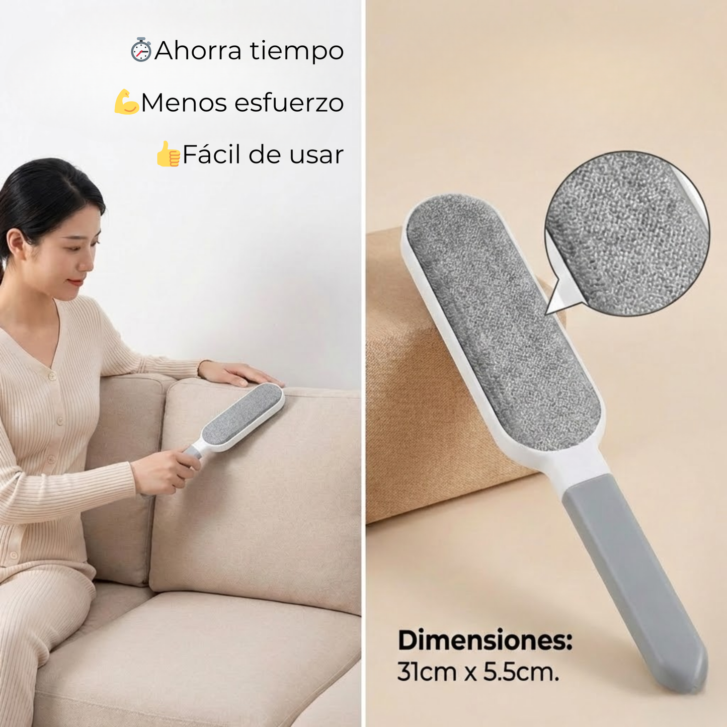 Cepillo quitapelos Doble Cara